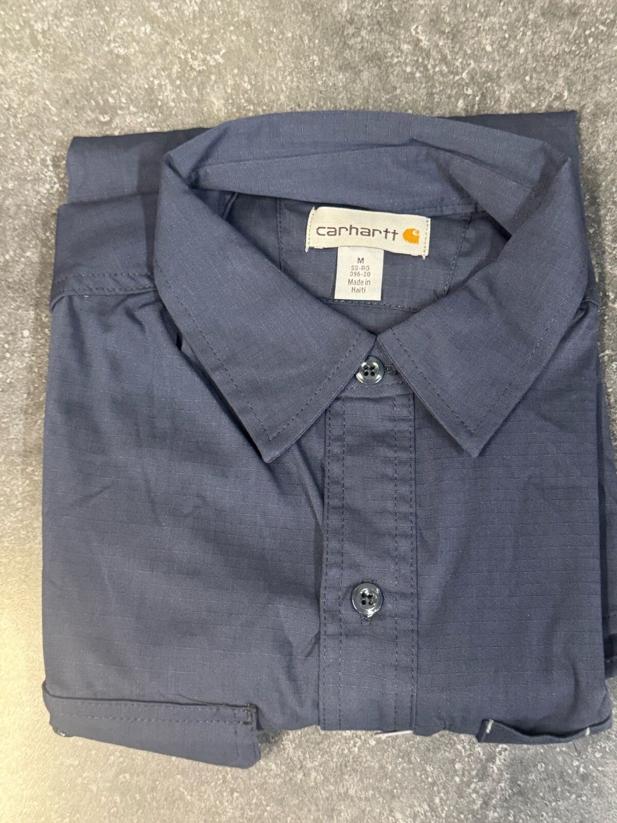 Carhartt Men’s Long Sleeve Shirt, Navy