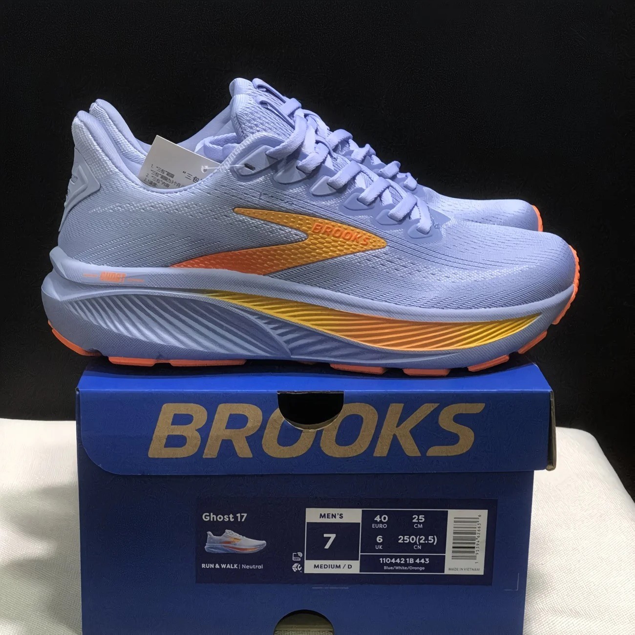 NEW brooks Ghost 17 Men’s and women’s cushioning running sports shoes