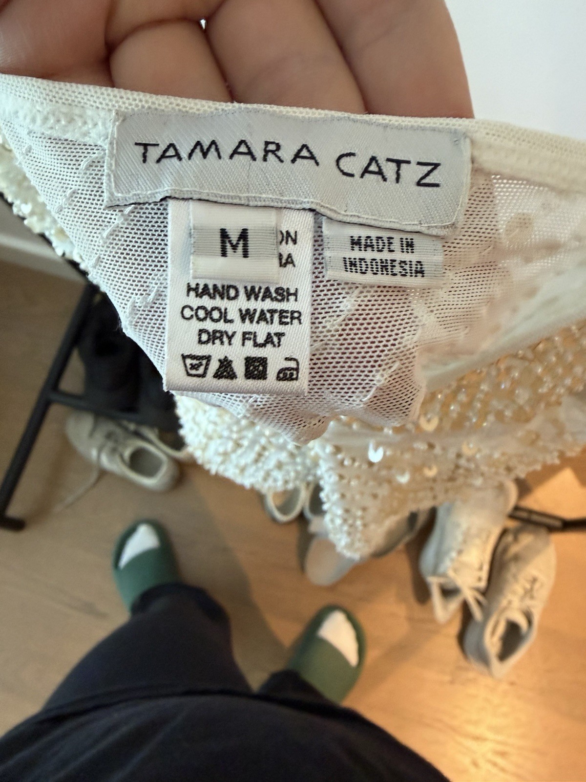 Tamara Catz Beaded Cami
