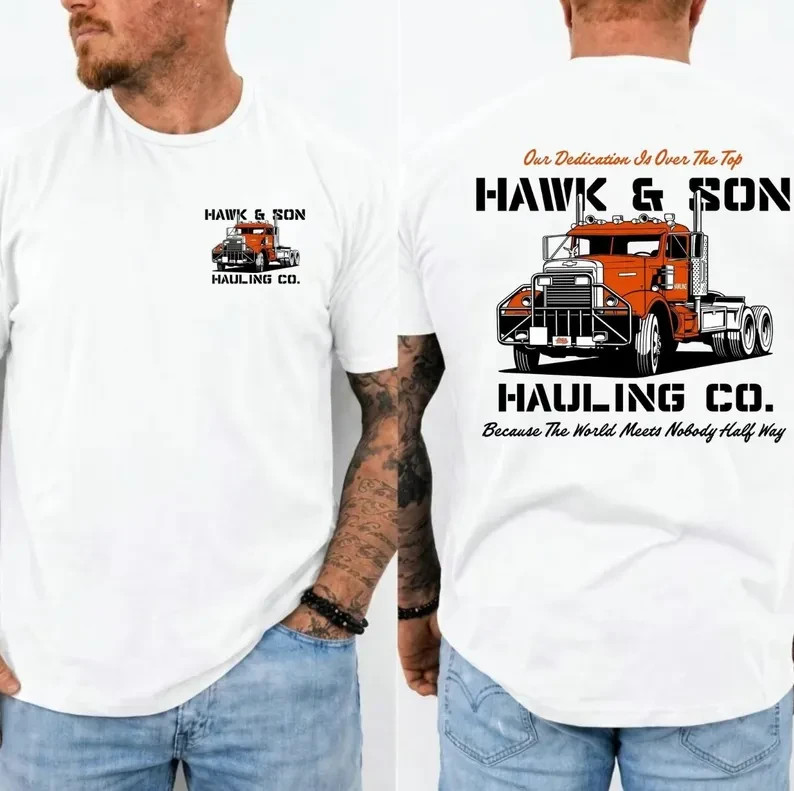 Over The Top Trucker Shirt, Arm Wrestling Movie Tshirt, Classic 80s, Fathers Day