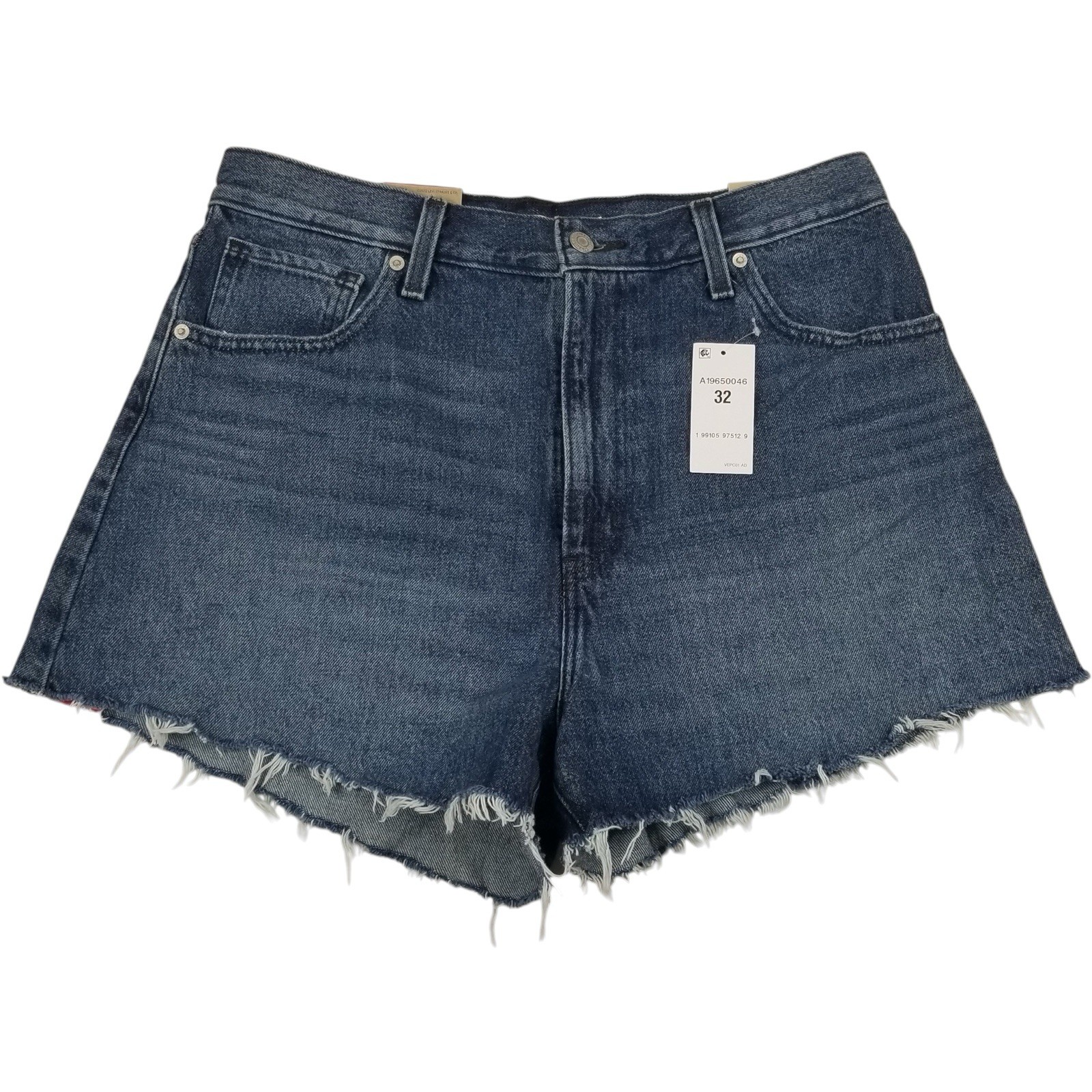 Levi’s Women’s Size 32 High Waisted Relaxed Fit 5 Pocket Cotton Denim Mom Shorts