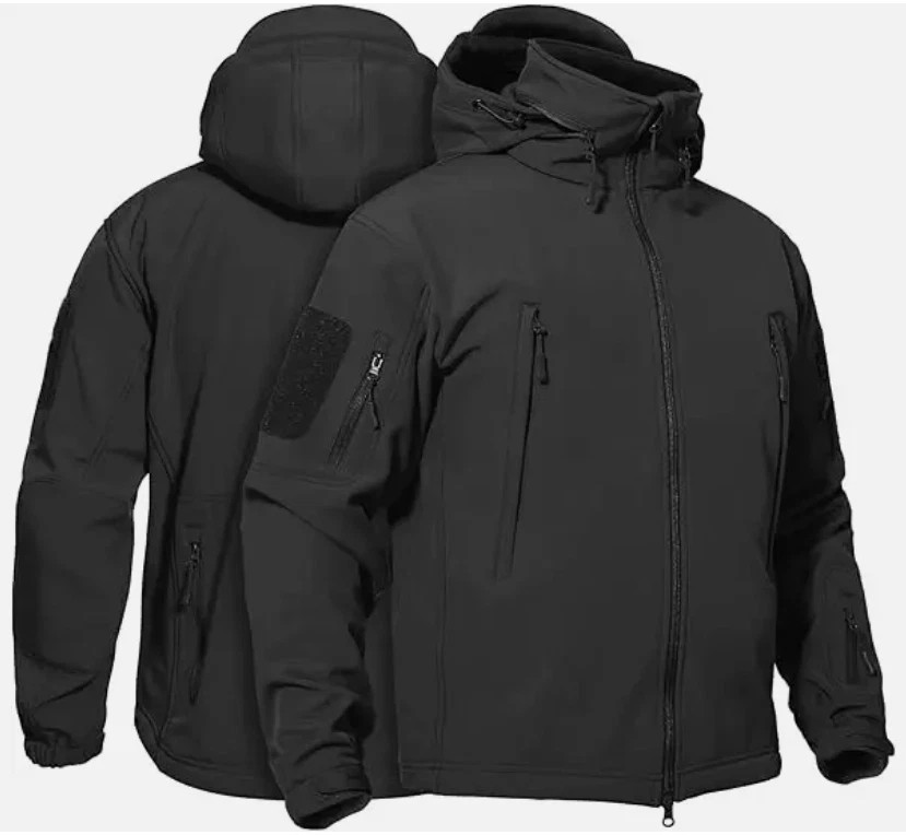 Mens Tactical Jacket Military Waterproof Coat Soft Shell Work Windbreaker Jacket