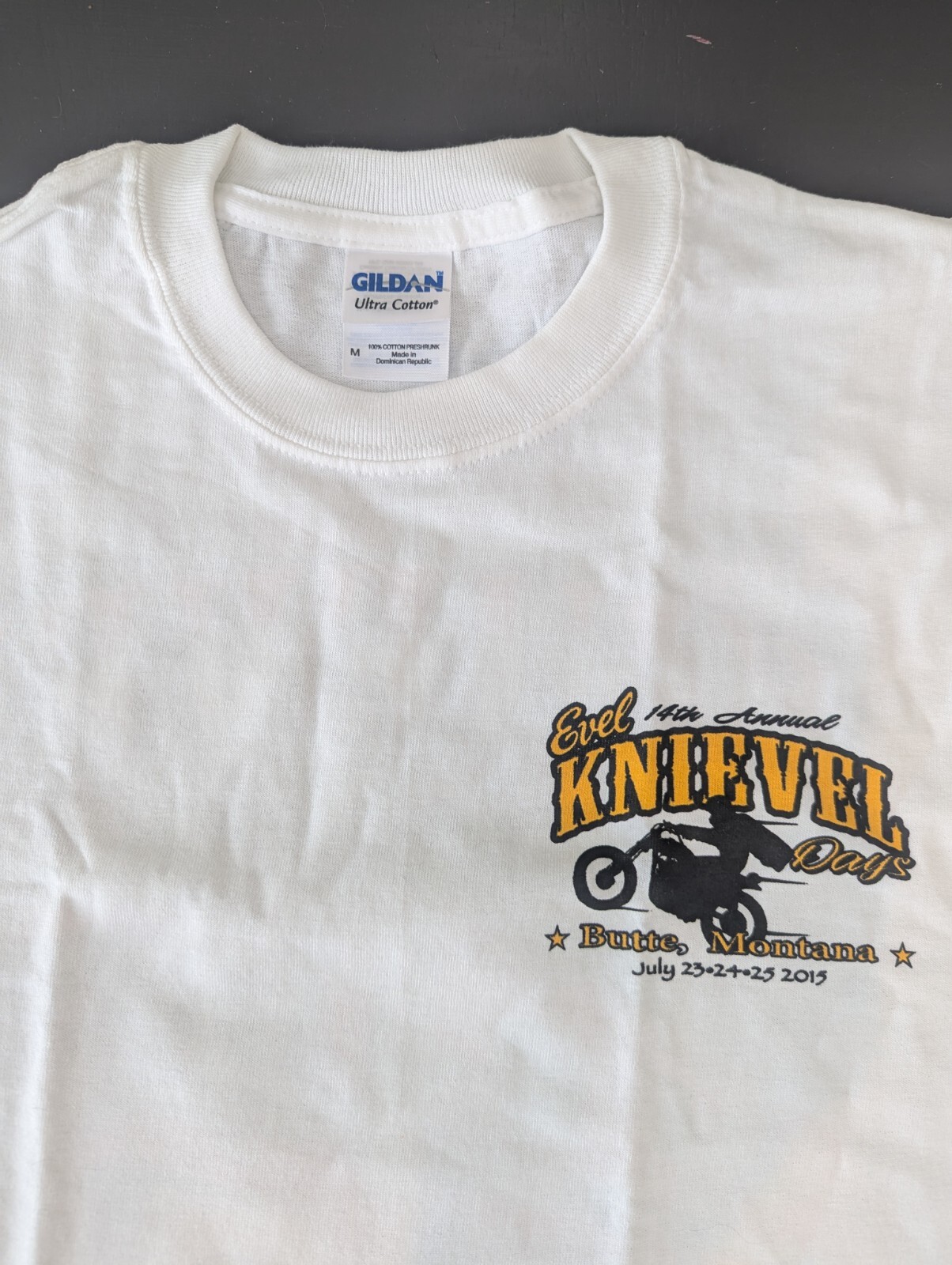 14 th annual 2015 Evel Knievel Days – Butte Montana T-Shirt 3 med , 1sm left