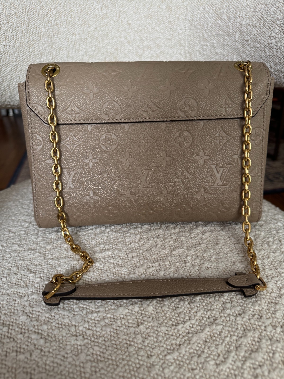 Louis Vuitton Vavin PM Monogram Empreinte Gold HW Full Set