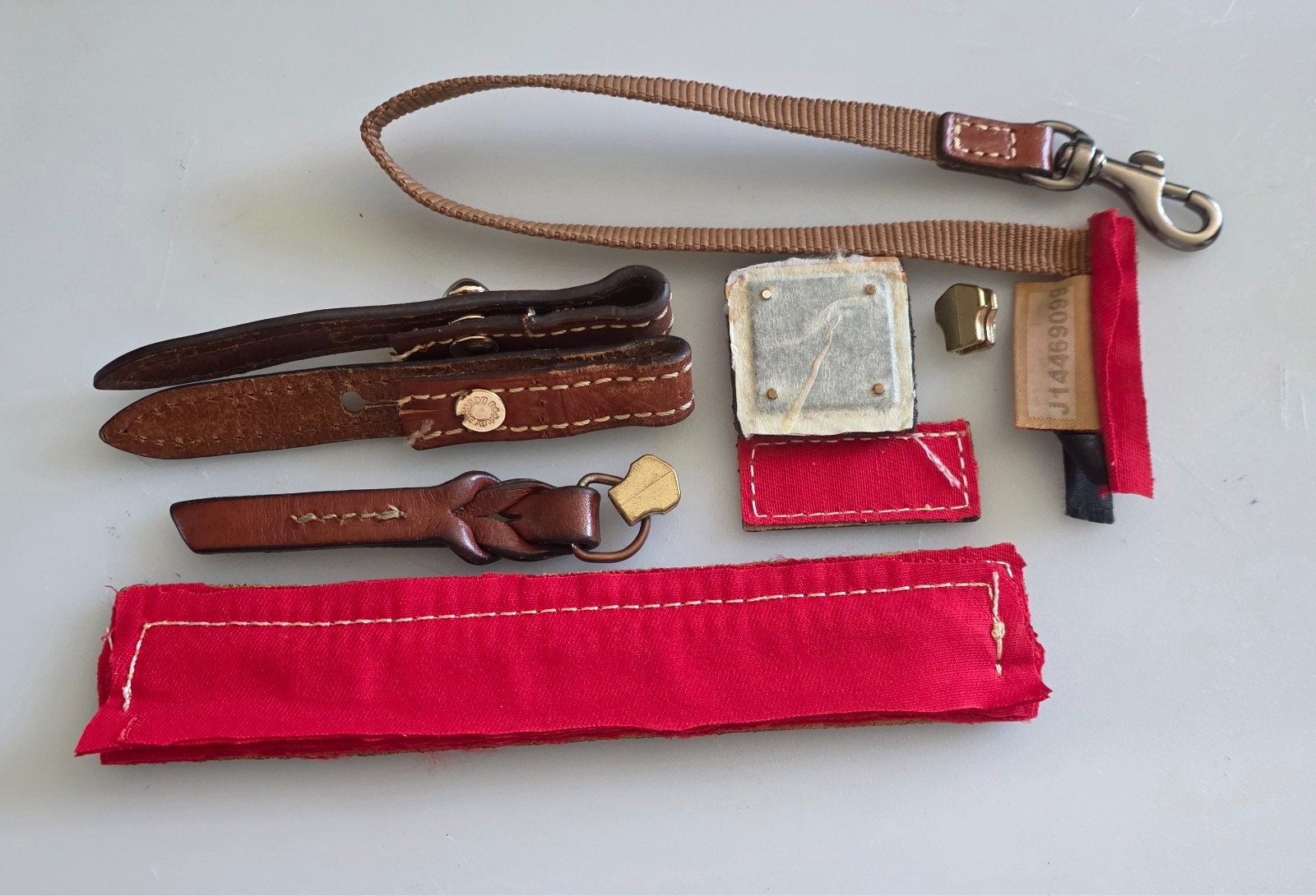 Dooney & Bourke Authentic Replacement Parts Hardware Zipper Logo Lot Pre-Owned