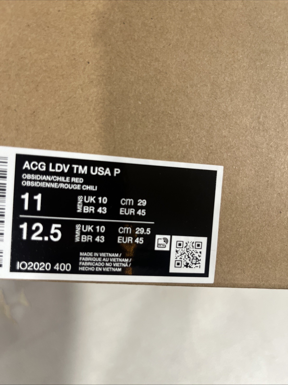 Nike Men’s ACG LDV Team USA 2026 Olympics [IO2020-400] Sz 11 New With Box No Lid