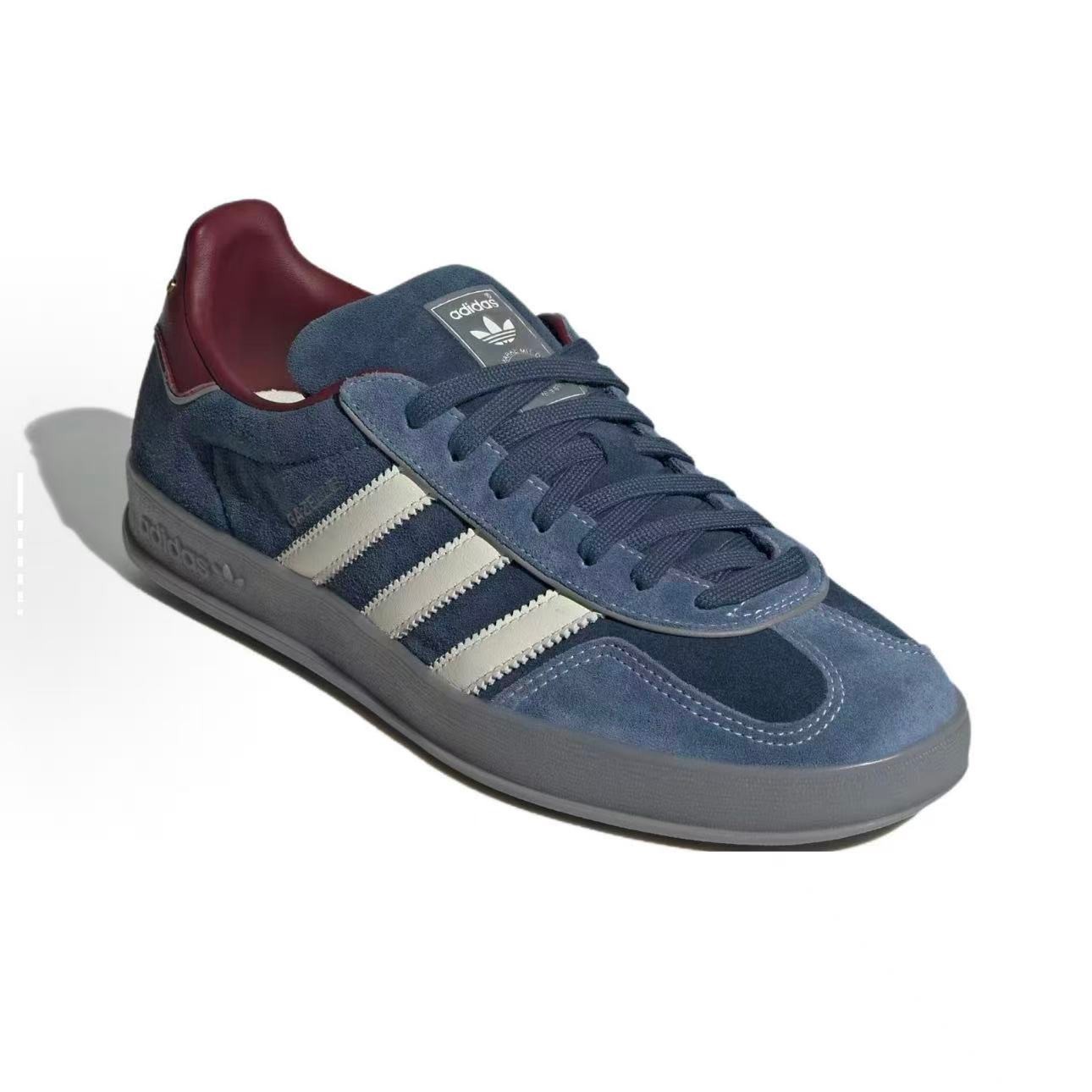 Adidas Gazelle Indoor Crew Navy Burgundy ID1008