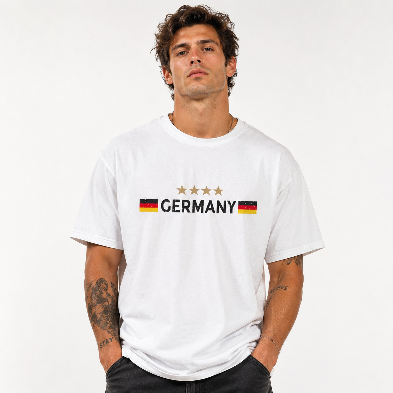 Germany Flag T-Shirt Men’s Patriotic Graphic Tee German Pride Shirt