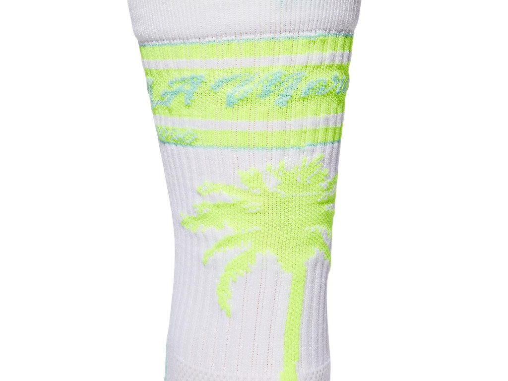 New Asics Los Angeles Marathon Performance Crew Socks. 2 Colors To Choose