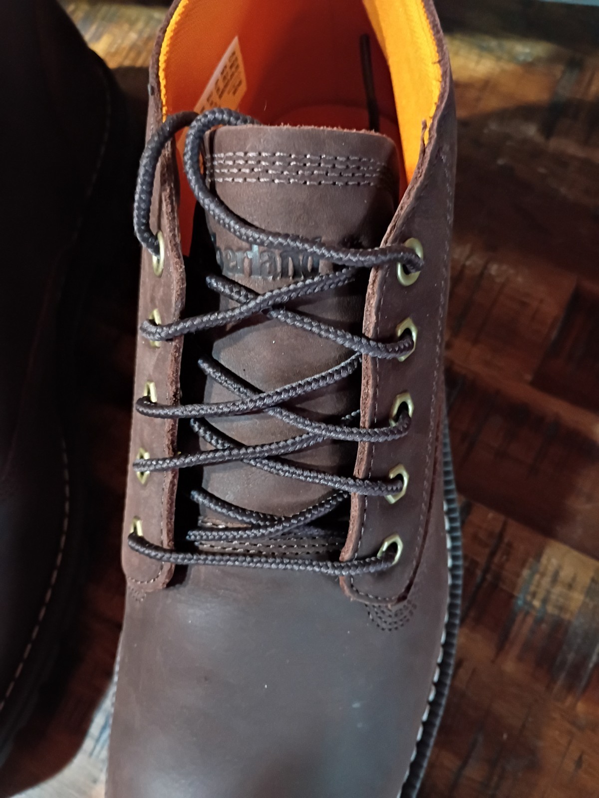 Mens Timberland Redwood Falls Premium Waterprof Leather Heavy Chukka Boot Sz 9.5