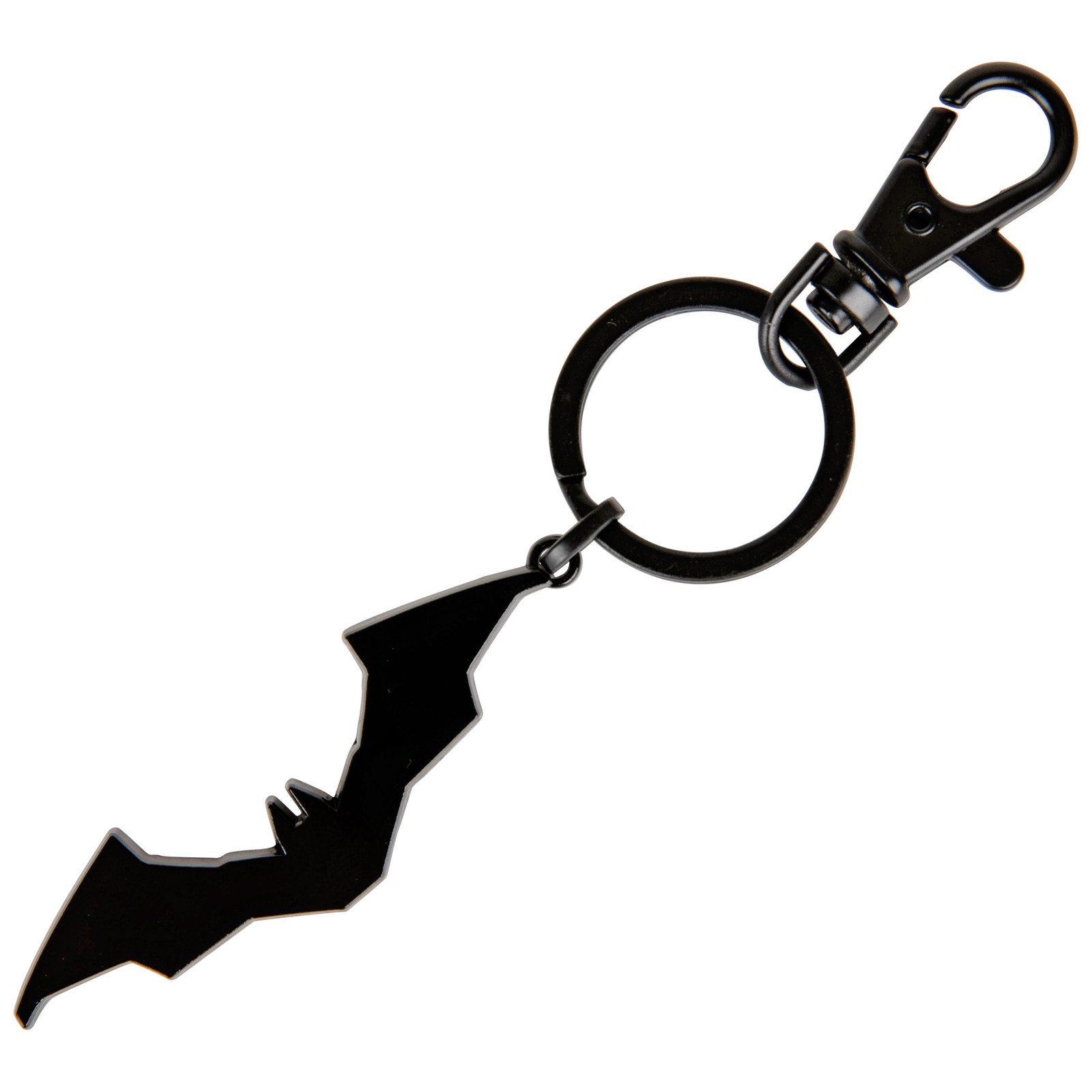 The Batman Movie Logo Keychain Black