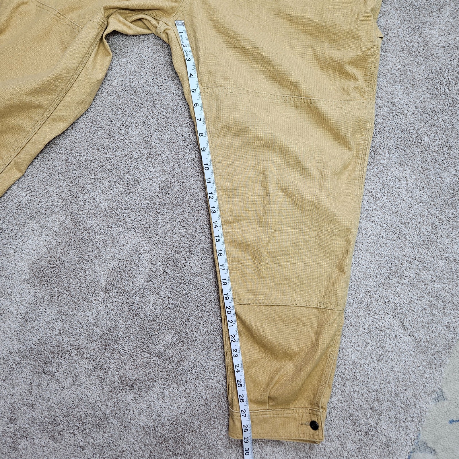 Patagonia All Seasons Hemp Canvas Double Knee Pants Women 18 Tan Workwear