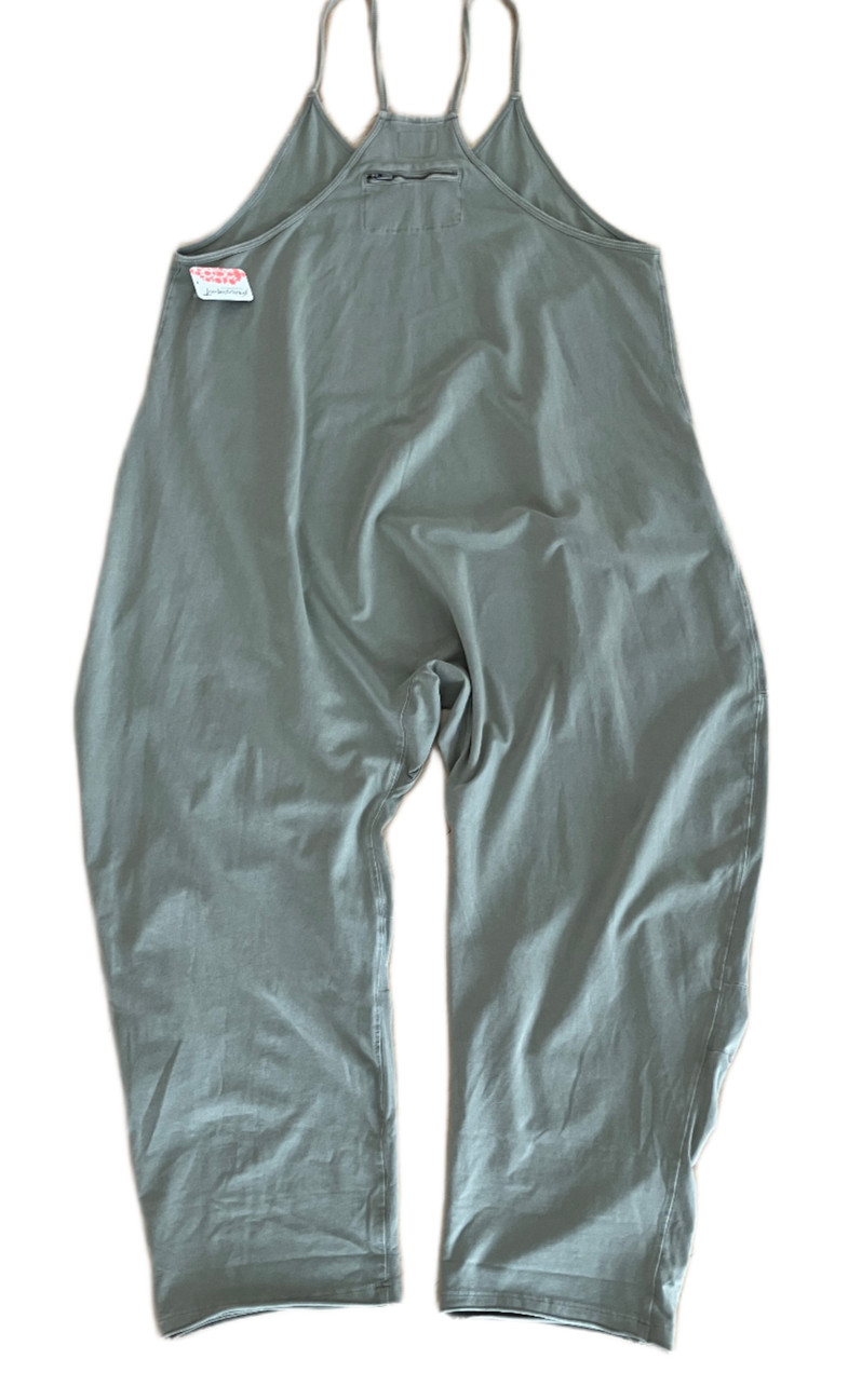 Free People FP Movement Women’s Size S Hot Shot Jumpsuit Sage Stone Color NWT