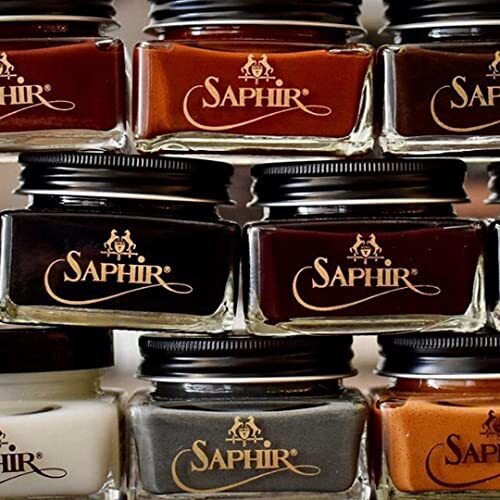 Saphir Medaille d’Or Pommadier Natural Cream Leather Shoe Polish All Colors