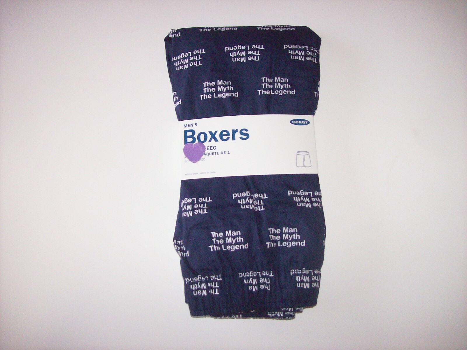 Old Navy Underwear Mens 1 Boxer The Man Myth Legend S M L XL XXL XXXL New