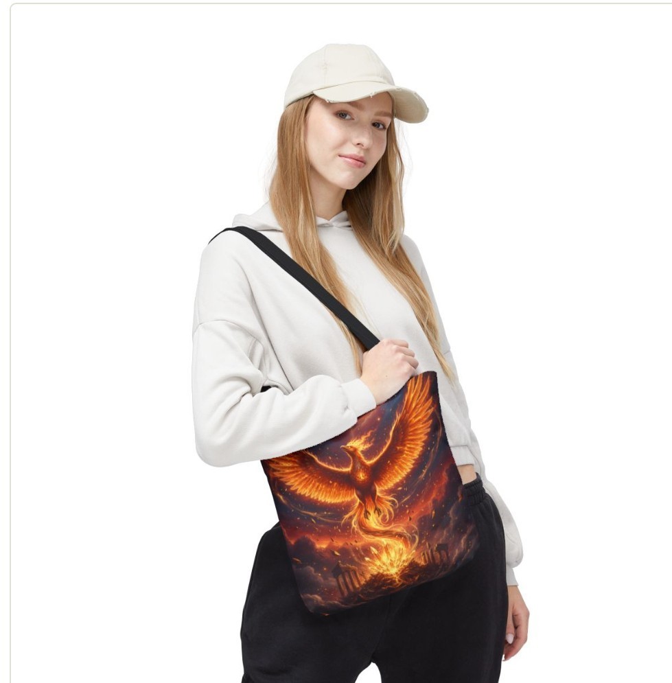 Tote Bag AOP Phoenix Rising