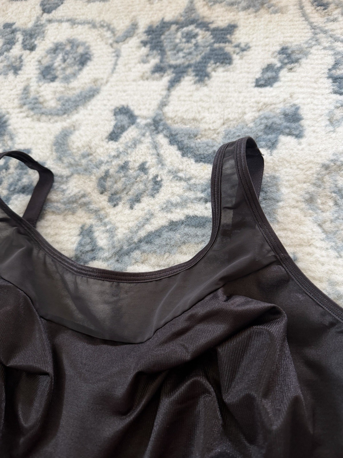 Ruby Ribbon Demiette Bra 44 Black Seamless Shaping Support Style 3043