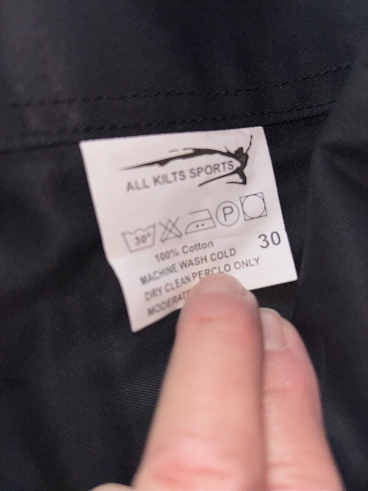 All Kilts Sport Kilts Black Rainbow 30 Excellent Pride LGBTQ+