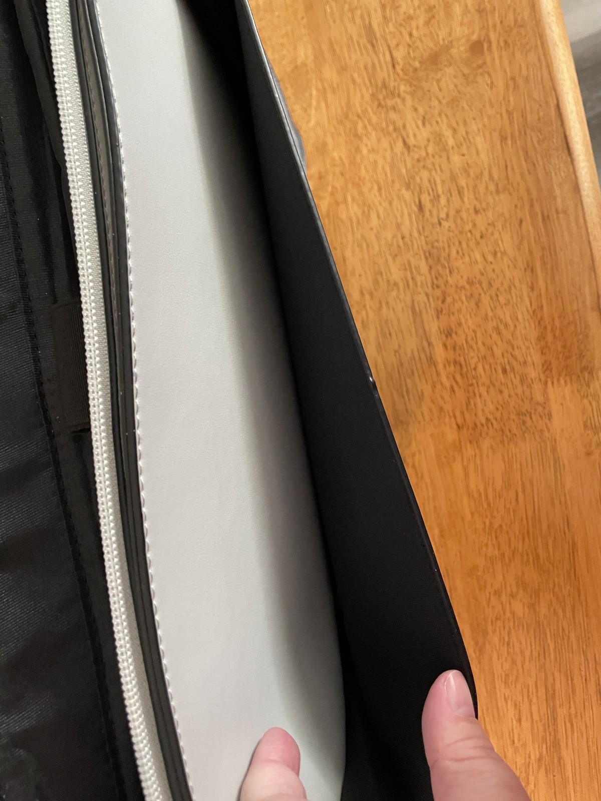 Ecosusi 3 Tone 15.6 Laptop Briefcase Women’s Messenger Bag Vegan Leather