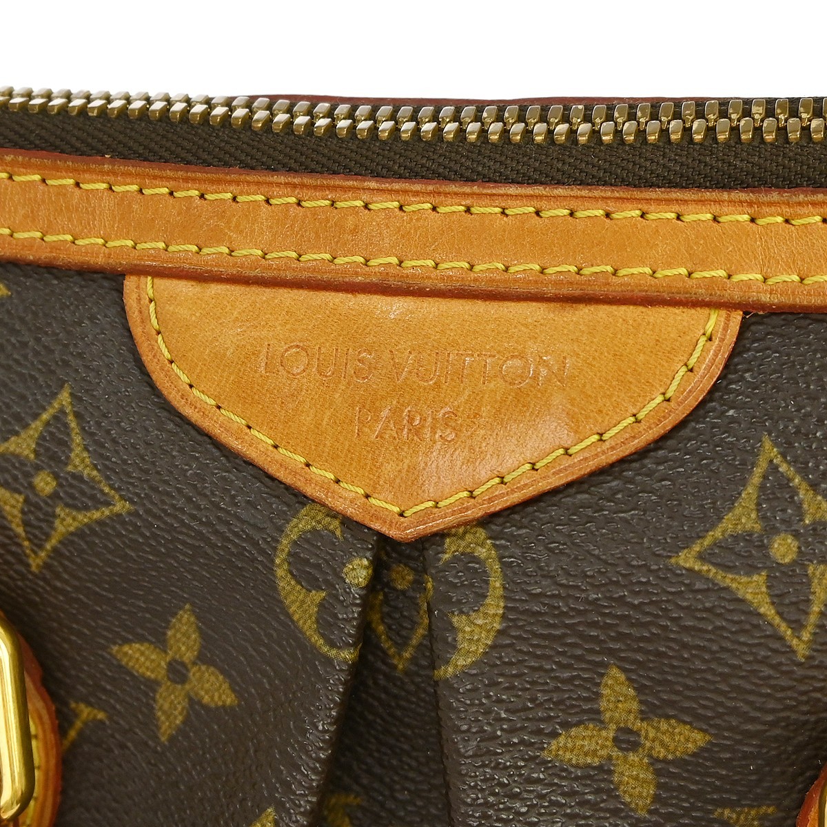 Best06 LOUIS VUITTON MONOGRAM PALERMO PM 2WAY TOTE BAG M40145 VI2019 RQ02090