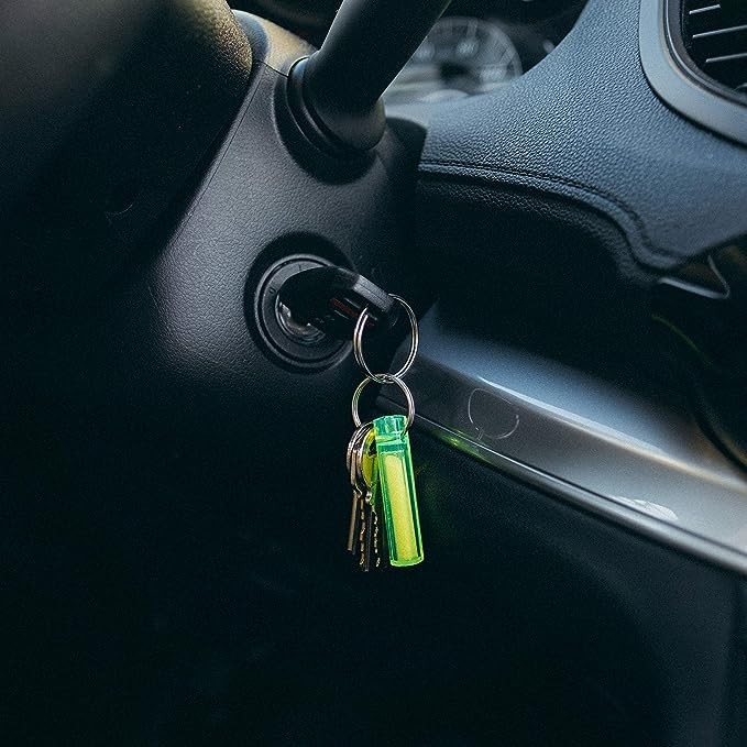 Gear Aid Ni Glo Glow-in-the-Dark Gear Marker Keychain Solar Light Source Camping
