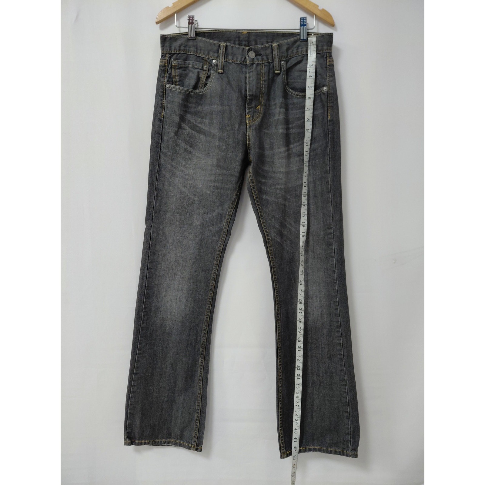 Levi’s Gray Denim Jeans Mid (10-12 in) Classic Men