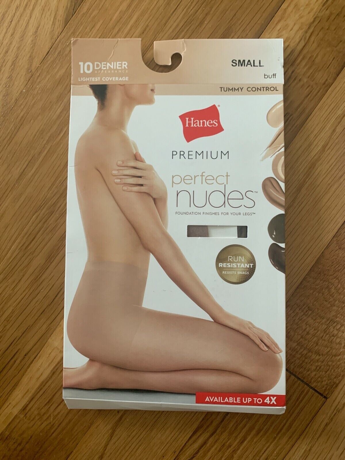 2 pack Hanes Women’s Premium Perfect Nudes Tummy Control Small Buff size 3X/4X