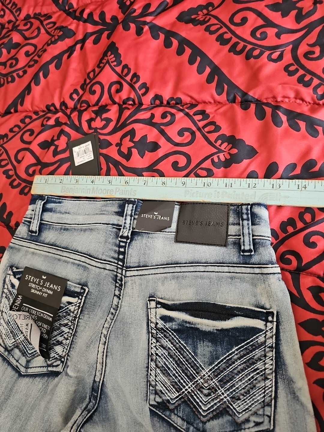 NWT Steve’s Jean’s Stretch Skinny Fit Ladies Size 10 Returns Accepted Inseam 25