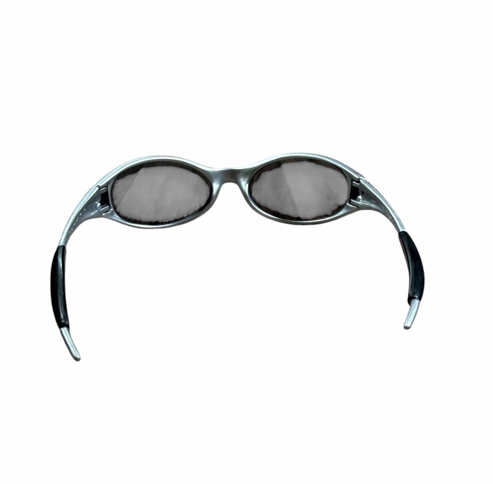 Oakley Eye Jacket Made in USA Silver Sunglasses
