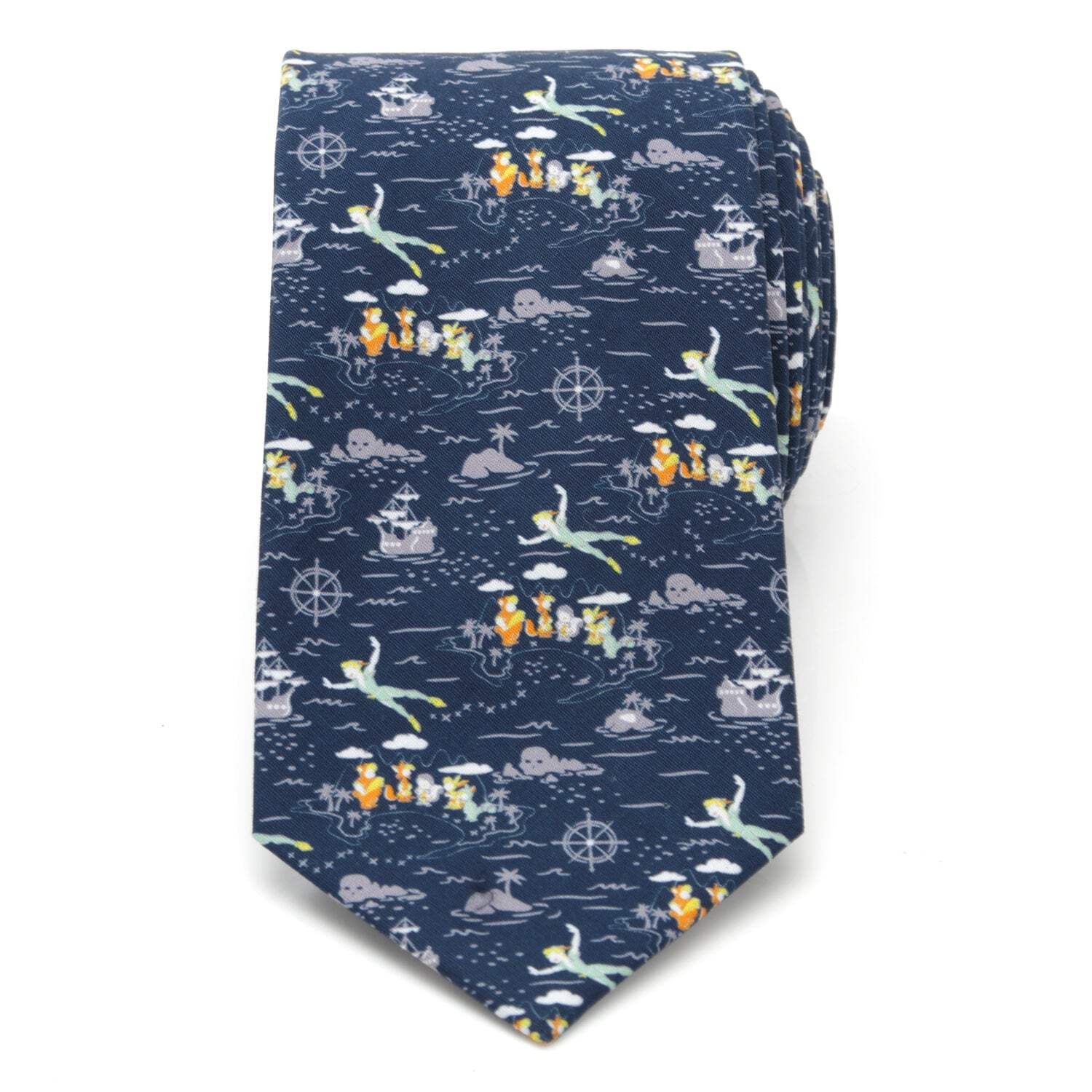👔 Disney Peter Pan Flying Blue Men’s Tie