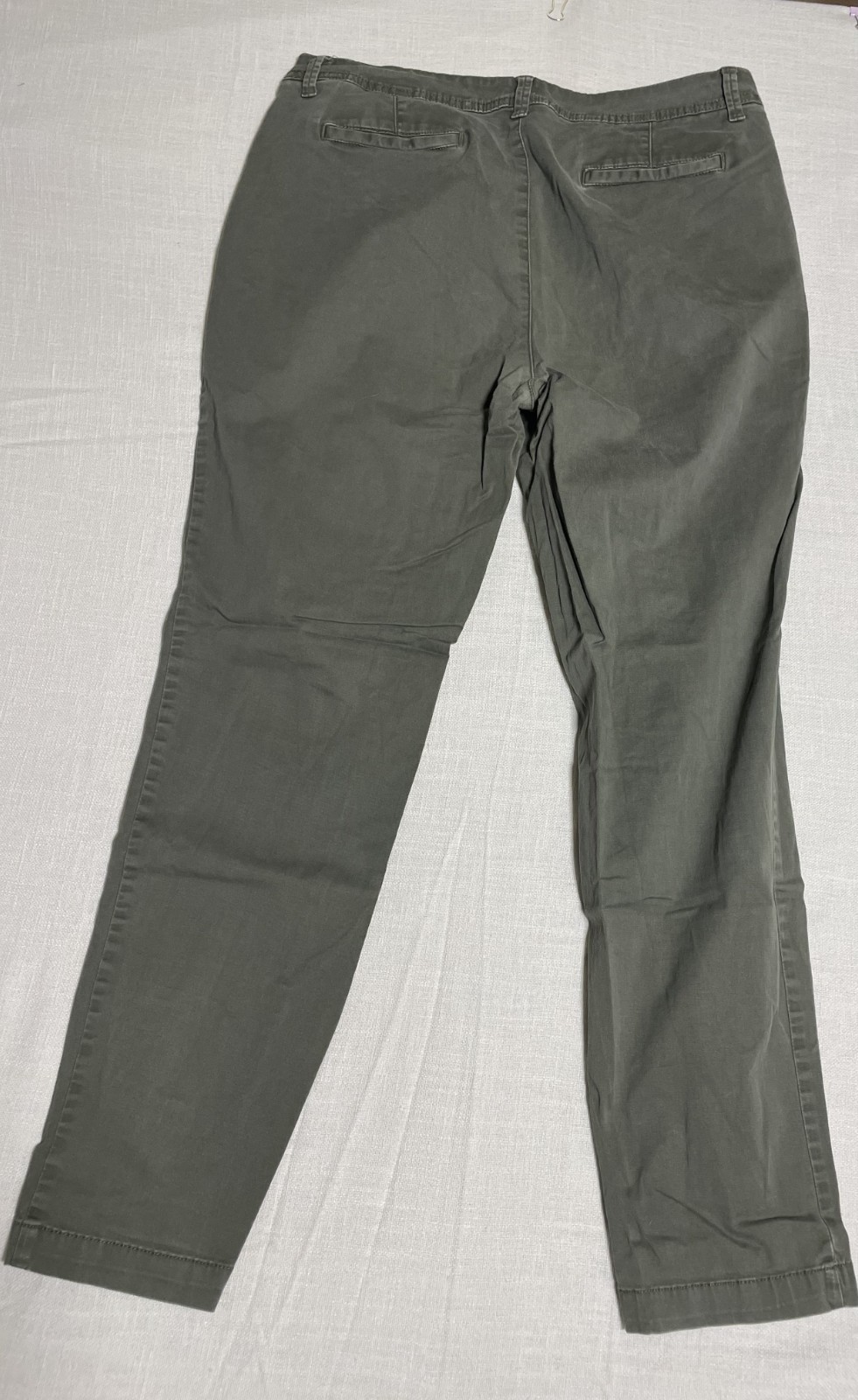 Womens A New Day Green Skinny Stretch Chinos (Size 12)