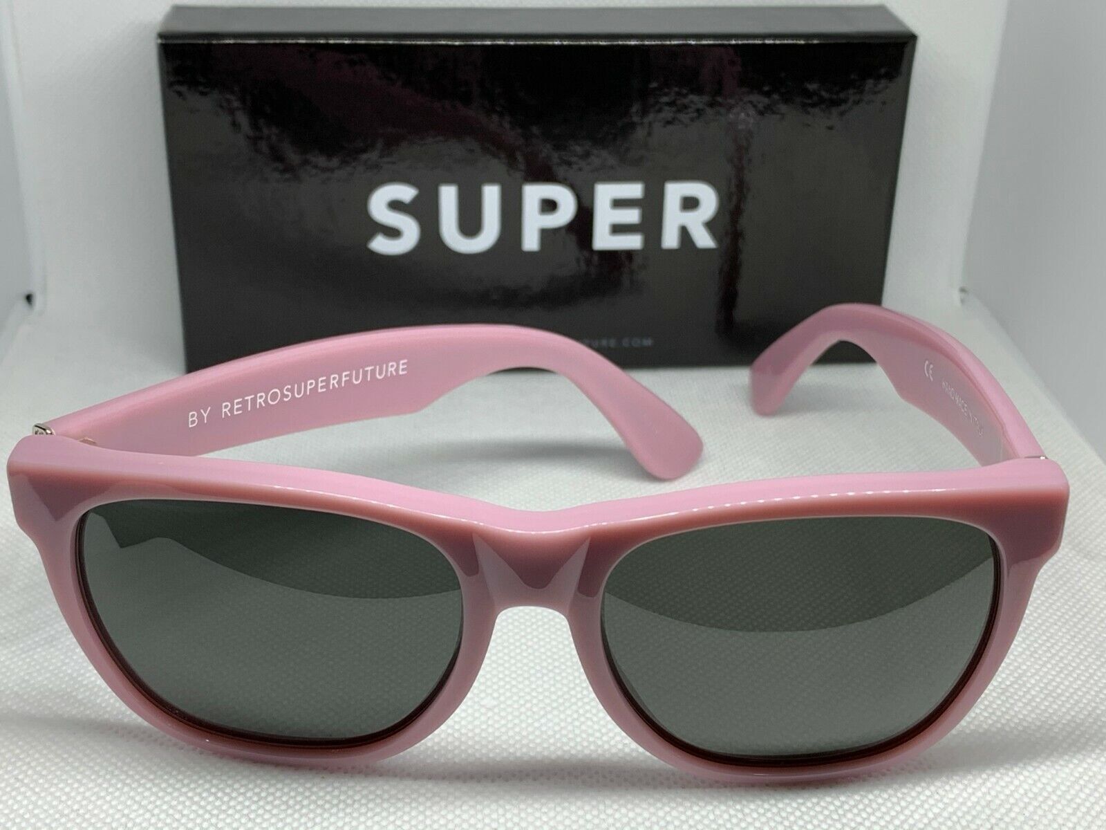 Retrosuperfuture 121 Classic Pale Lilla Frame Size 55mm Sunglasses NIB