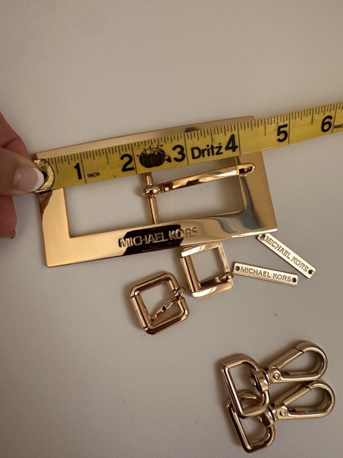 Michael Kors Authentic Gold Tone Hardware Replacement Parts
