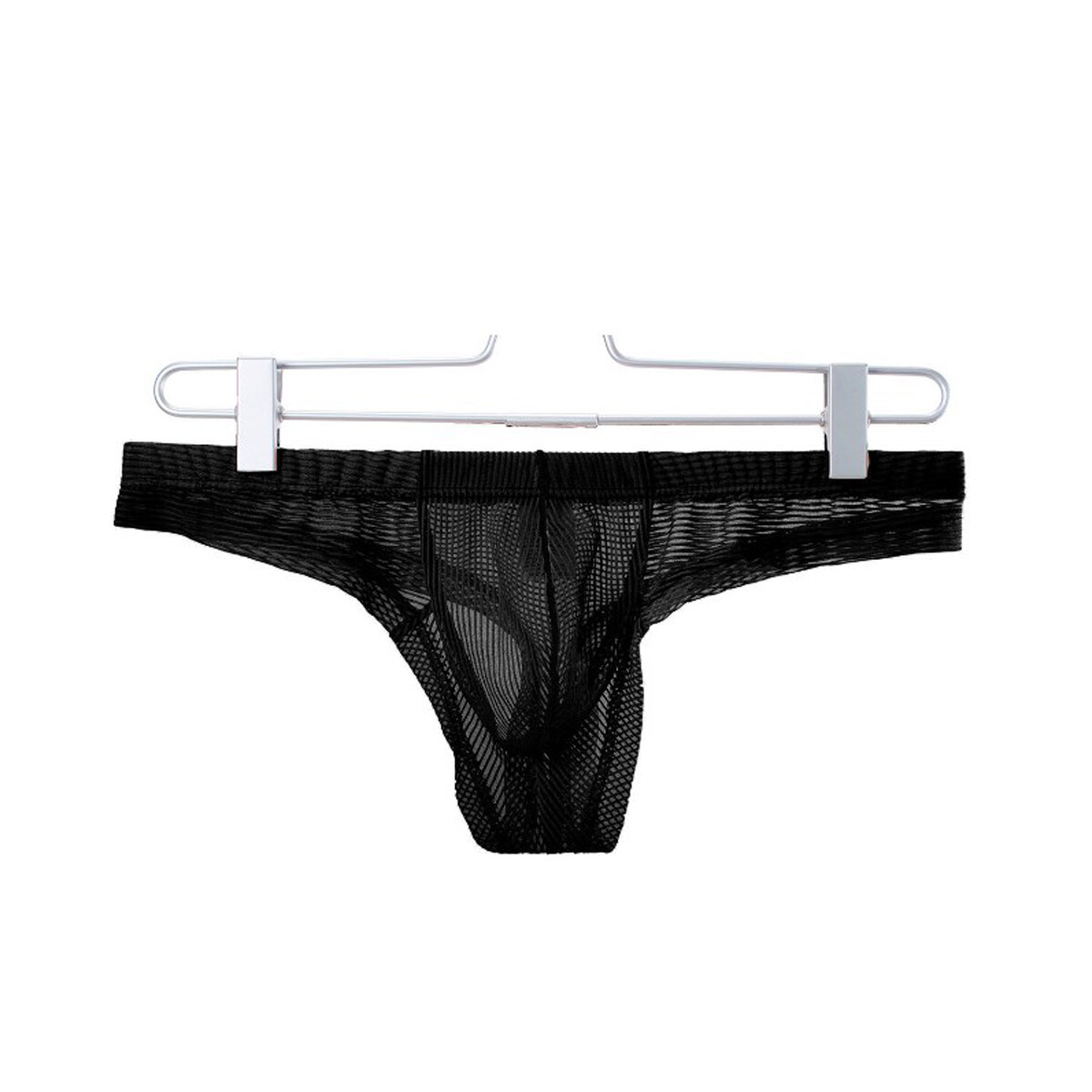 Men’s Sexy Underwear See Through G Strings Thong Briefs Pouch Underpants T-back