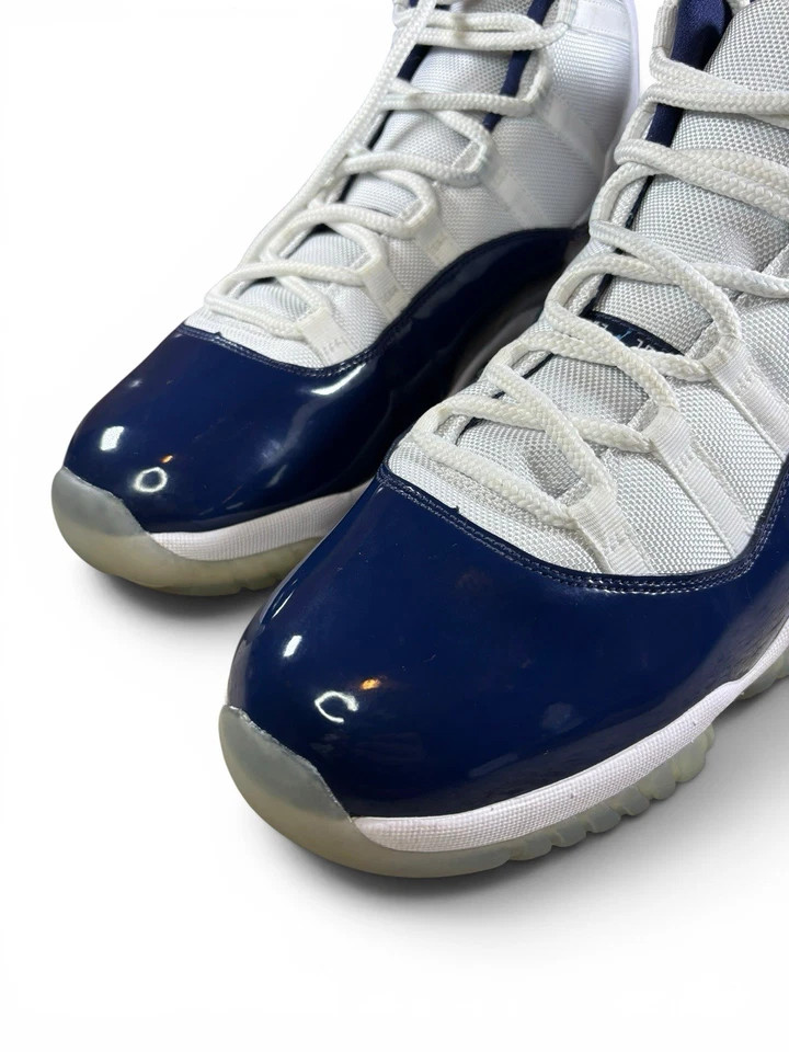 Nike Air Jordan 11 Retro Win Like 82 Midnight Navy White 378037-123 Men’s