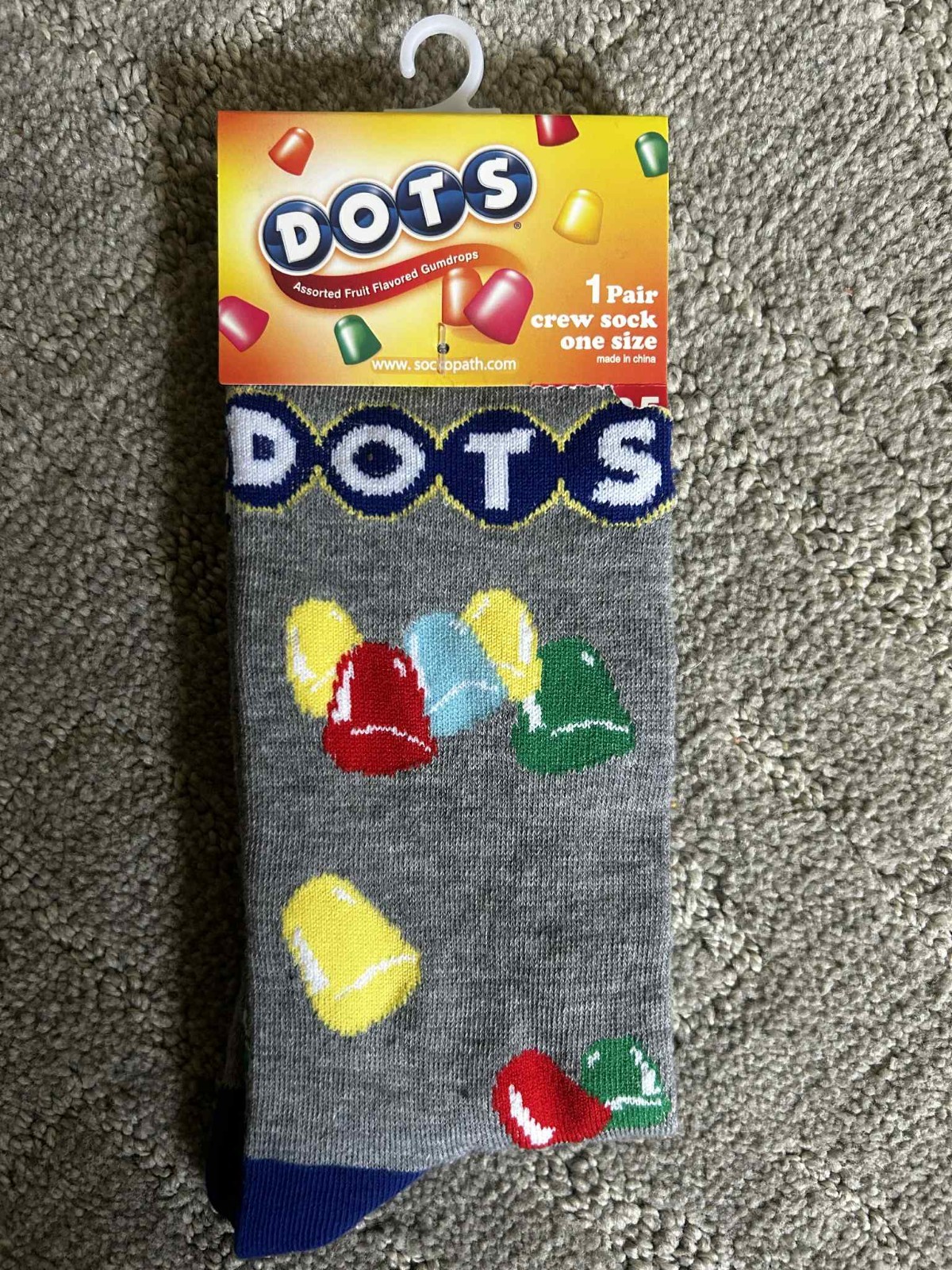Novelty Crew Crazy Colorful Socks Candy Sweets Hot Tamale Bubble Gum Tootsie Pop