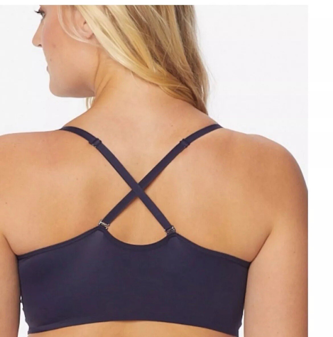 Ruby Ribbon Second Skin Lace Demiette- In Black Sz 34 #1776 NEW!