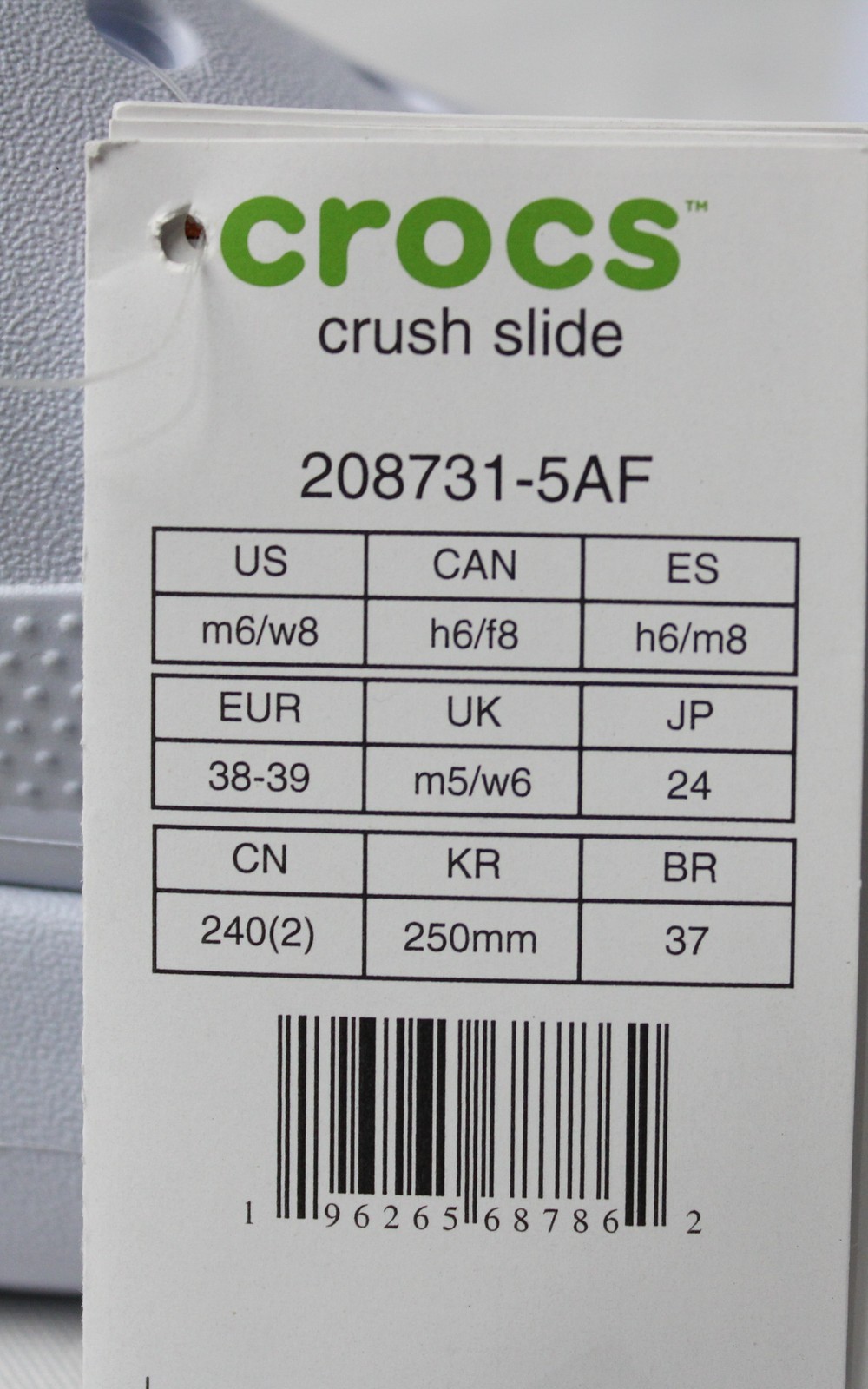 Crocs Unisex Adult Lightweight Platform Crush Slides CL8 Dreamscape Size W8/M6