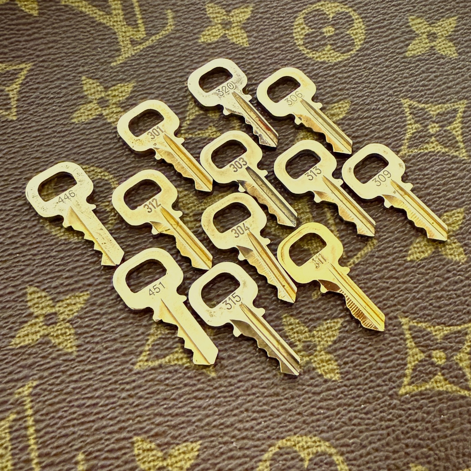 Louis Vuitton Replacement LV Padlock Key Authentic Keys for Lock Accessories