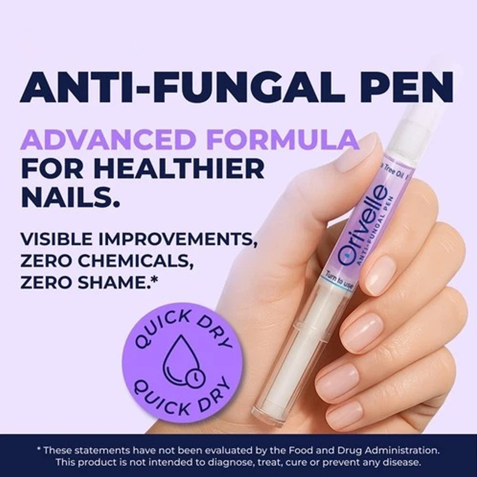 1/2/3 Pcs Orivelle Antifungal Pen, Swissclear Anti Fungal Pen, Anti Fungal Nail