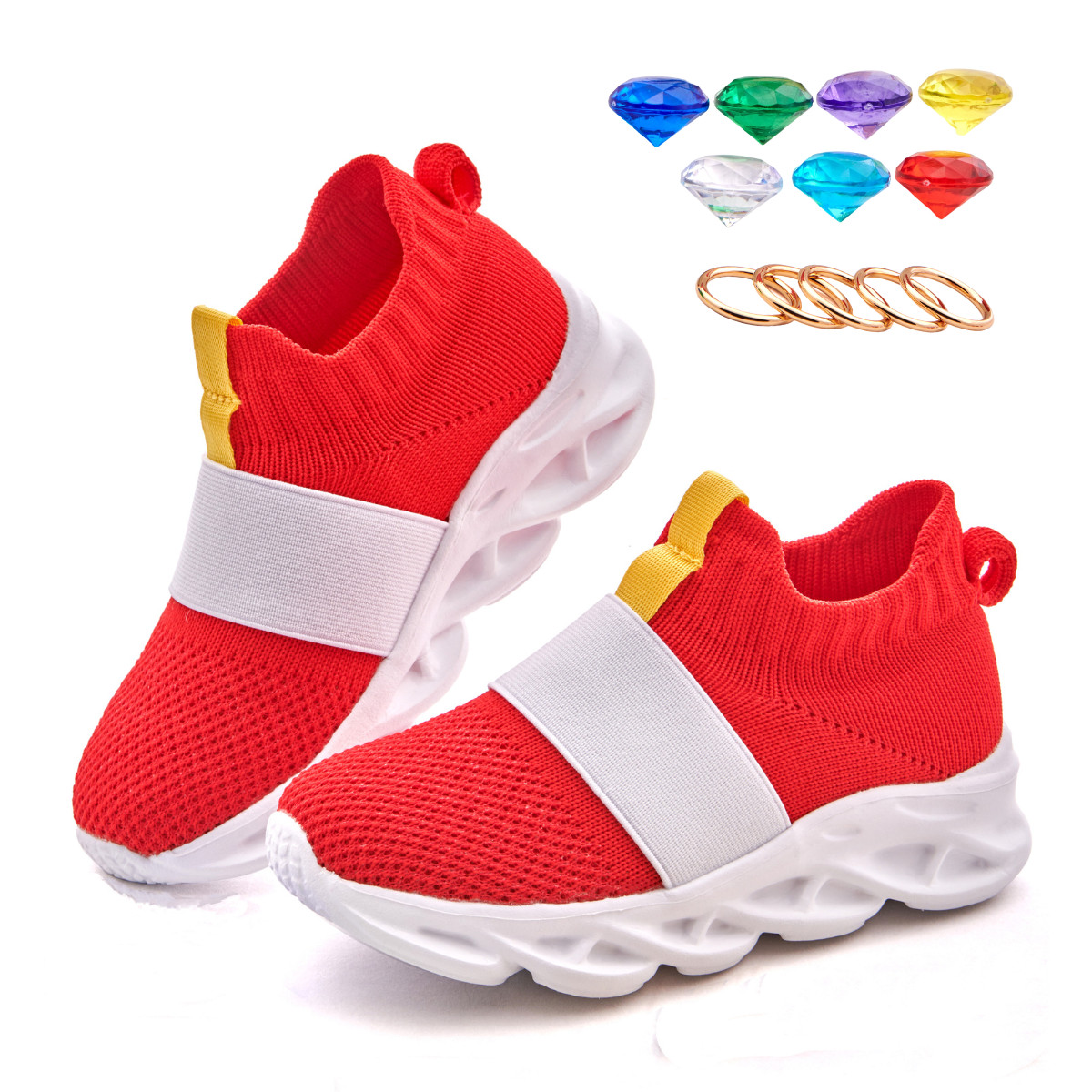 Sonic Shoes For Boys kids Girls Sneakers Fan Cosplay Gift Shoes For Christmas