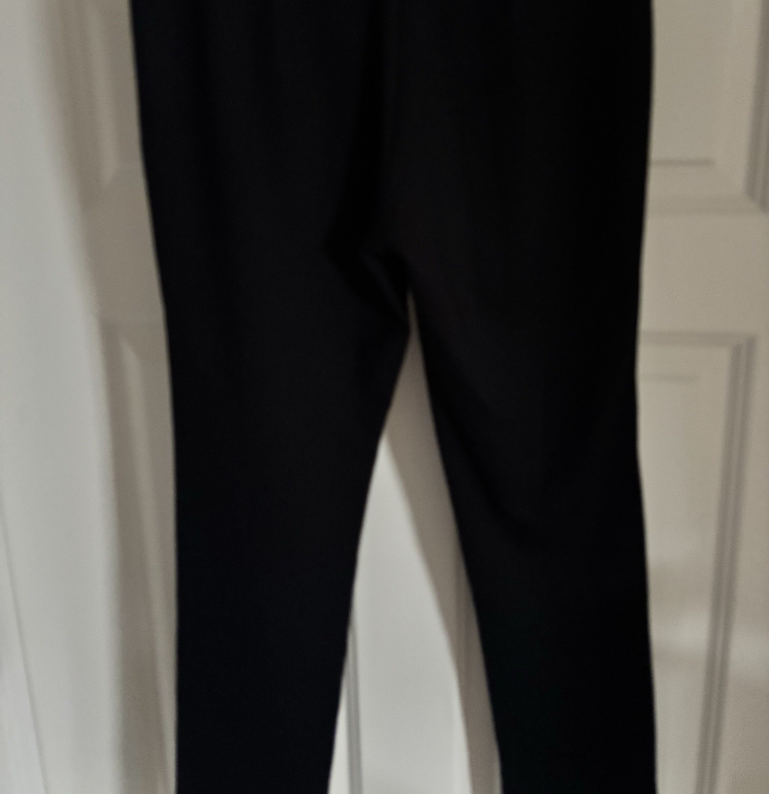 NWT My Tribe Old Money Leather Front Black Stretch Back Quiet Luxury Scandi XS
