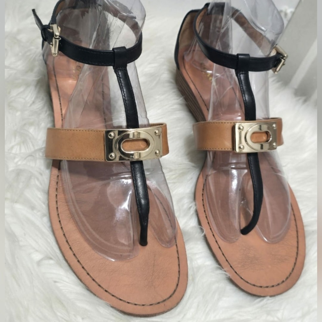 Coach Wedge Low (1-1.9 in) Heel Height Sandals for Women’s Size 9B
