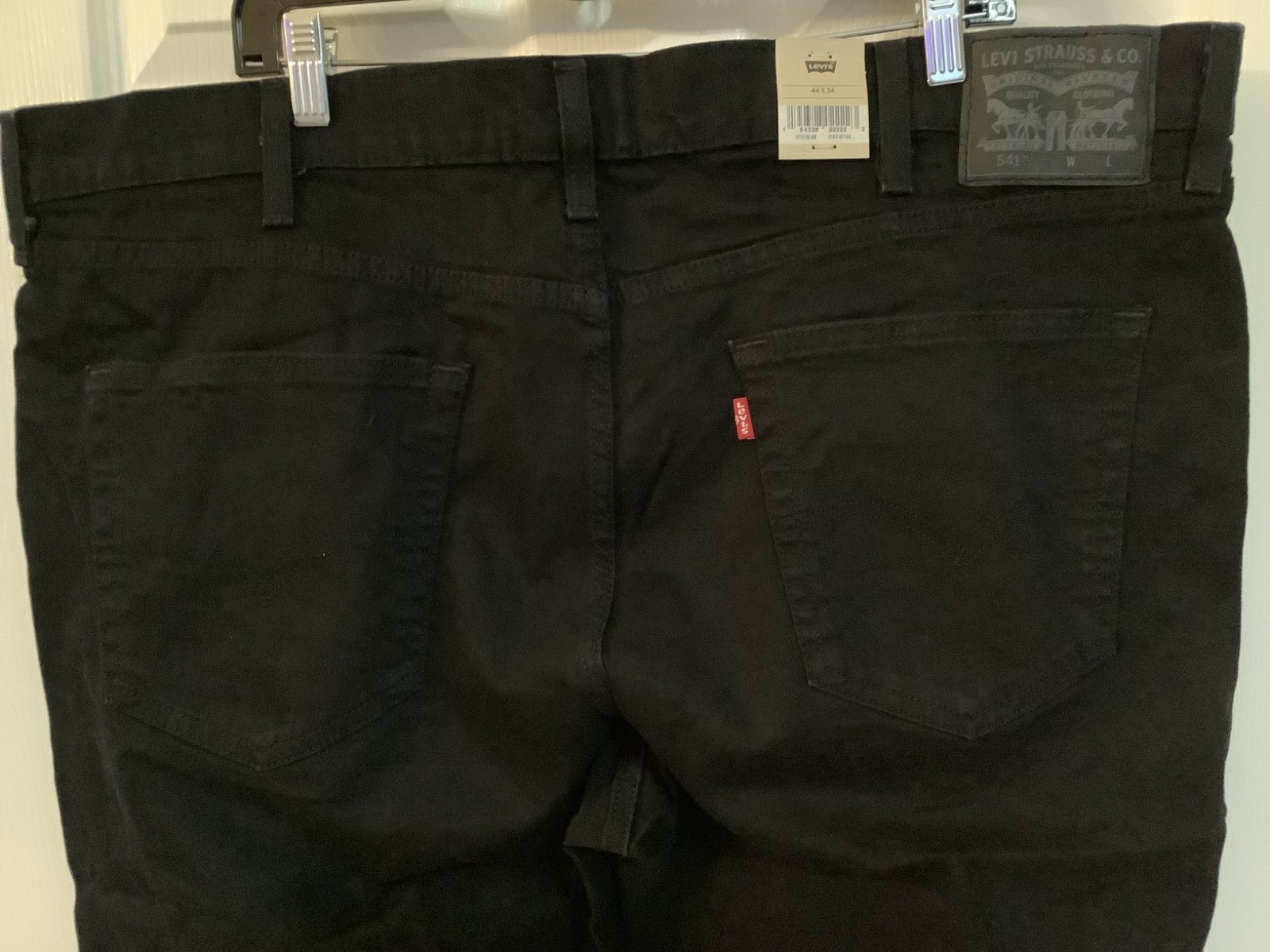 Levi’s 541 Jeans Men’s Athletic Taper All Seasons Tech Stretch 44×34 Black Color