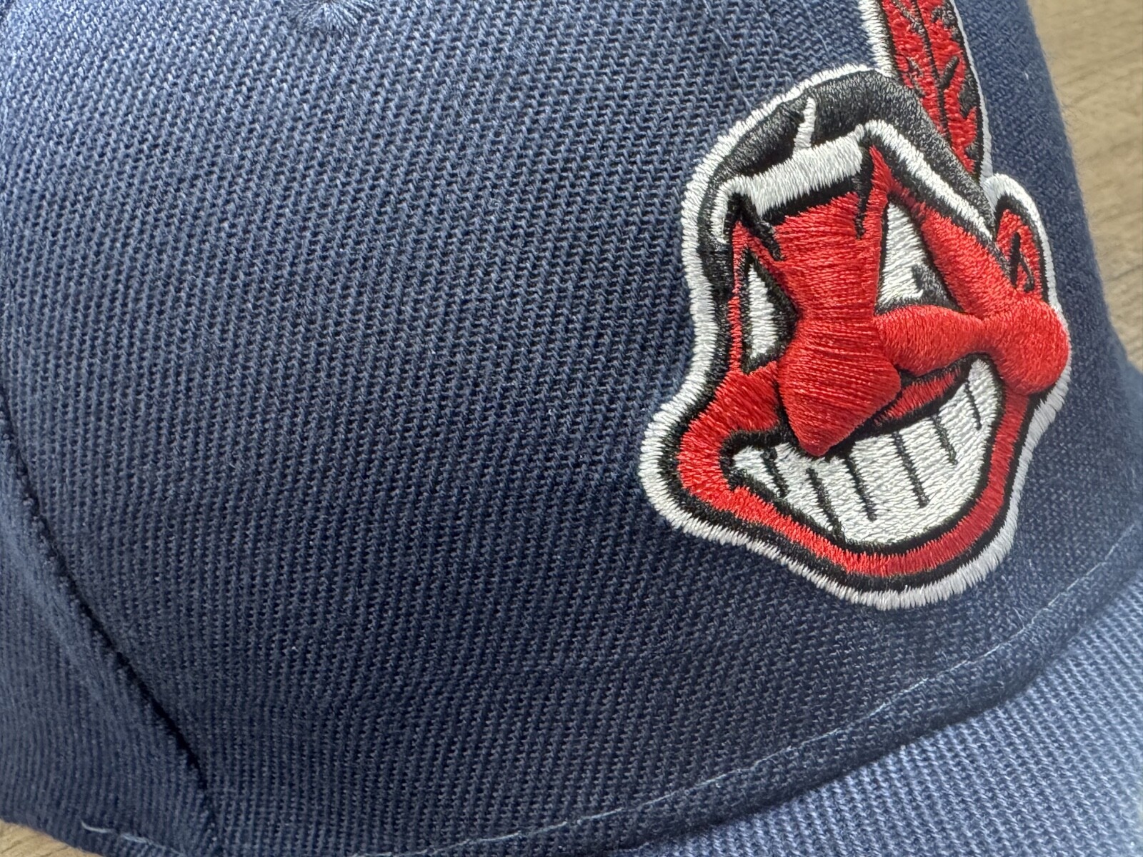 Cleveland Indians Wahoo Hat- Adjustable Baseball Cap Sport, little brim default