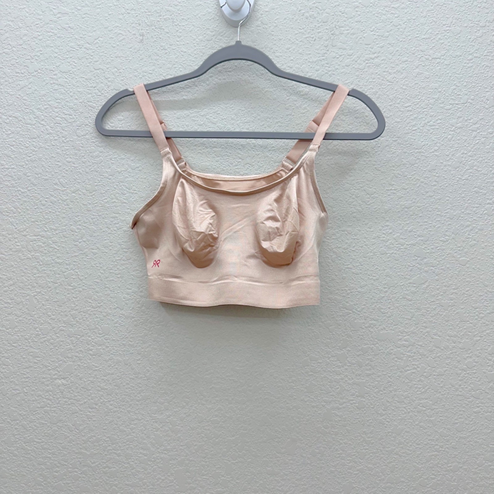 Ruby Ribbon Ultimate Demiette #3063 Wireless Seamless Bra Womens Size 36