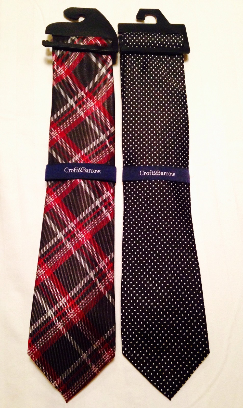 Croft & Barrow Silk Neck ties Classic (57in-60in)