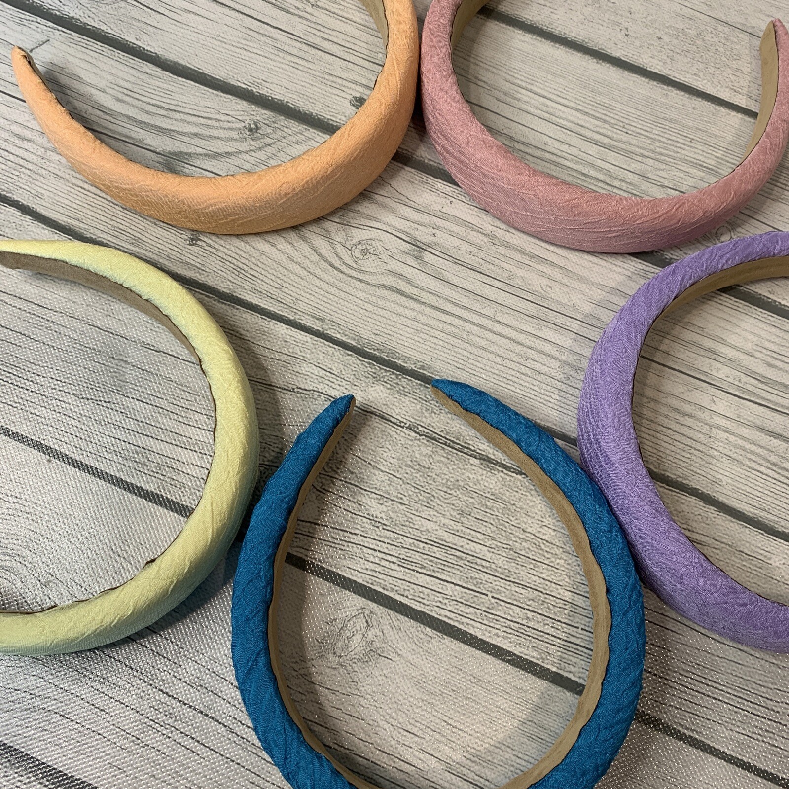 5 Pack Women Wide Headbands Padded Girls Fashion Head Wrap Hoop Nonslip Solid