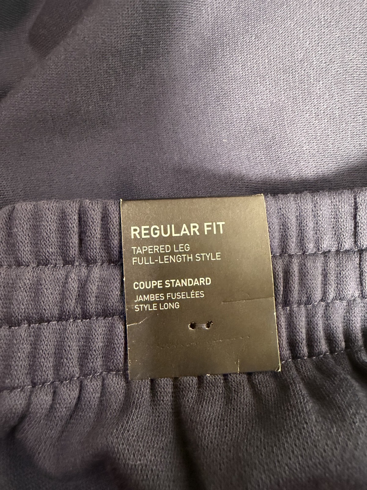 NWT Adidas Men’s Essentials Feel Cozy Cargo Joggers Navy Blue Large Regular fit