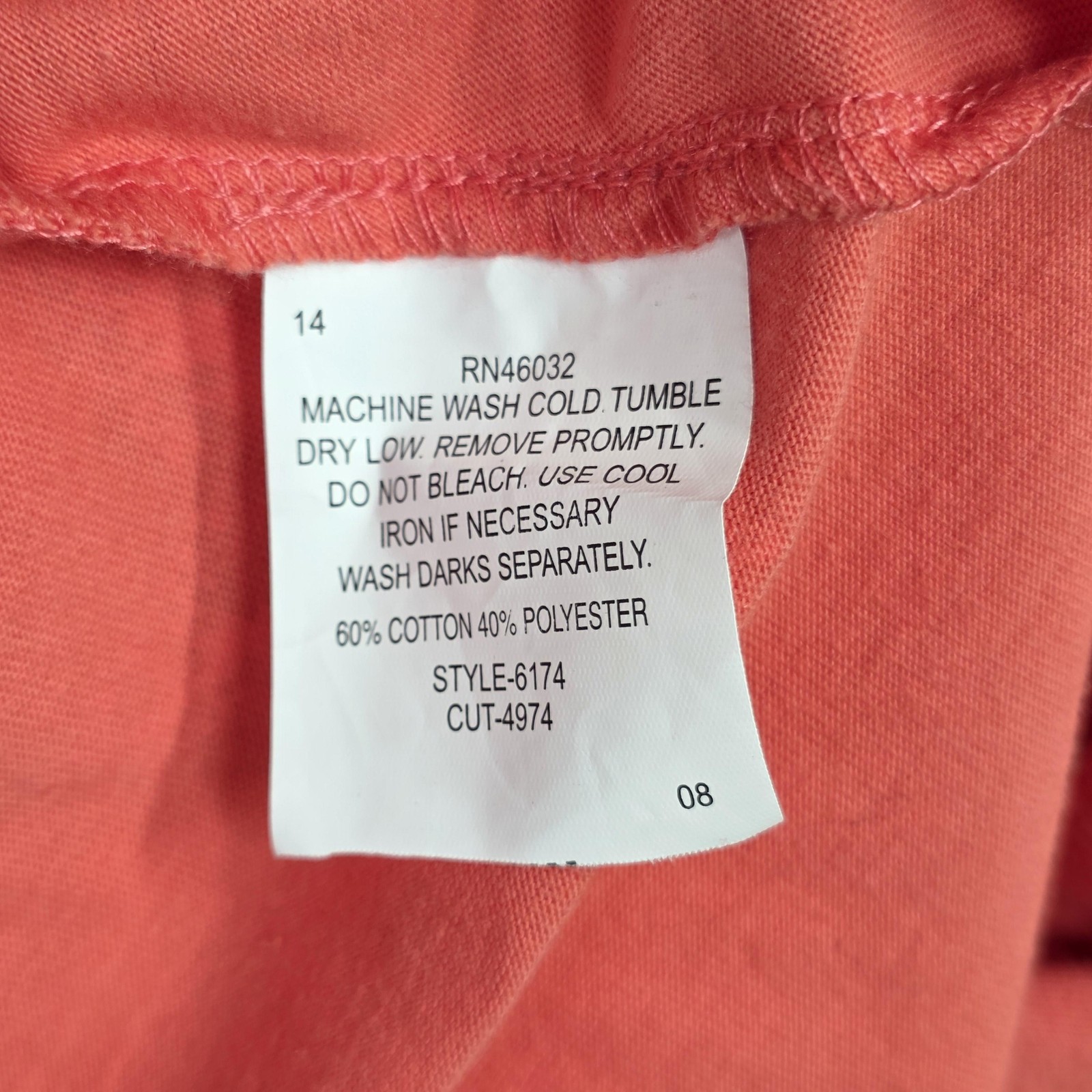 Beach T Shirt Dress Womens XL Orange Seashell Starfish Swing Midi Nautical Links